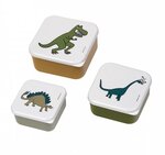 Set de 3 Lunch box Les dinosaures