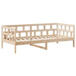 vidaXL Lit de jour avec toit 80x200 cm bois de pin massif