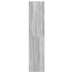 vidaXL Bibliothèque sonoma gris 60x24x109 cm bois d'ingénierie