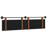 vidaXL Tête de lit suspendue Bordeaux PU antique