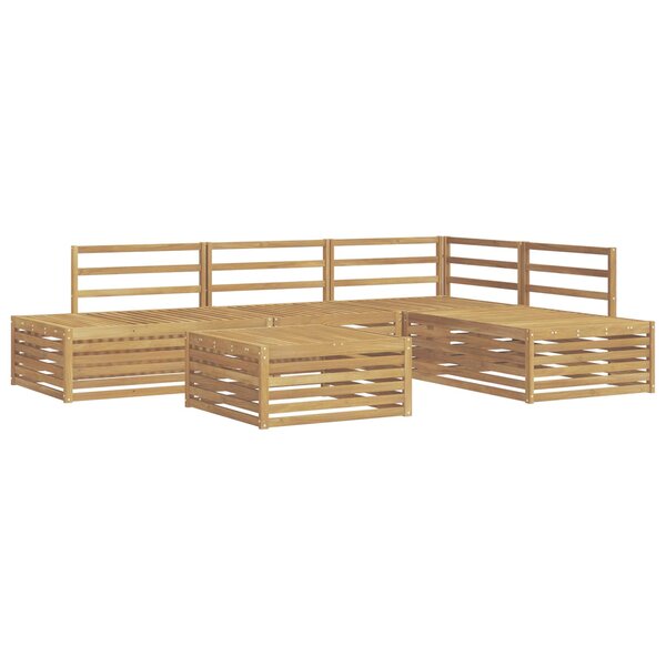 vidaXL Ensemble de canapés d'extérieur 6 Pièce