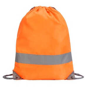 Sac à dos sécurité en toile 5892 - orange fluo