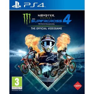 Monster Energy Supercross : The Official Video Game 4 Jeu PS4