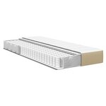 vidaXL Matelas de Lit avec matelas Vert 90 x 190 cm tissu