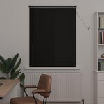 vidaXL Store Vénitien Réglable Noir 150 x 70 cm PVC