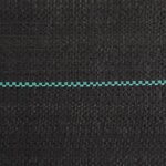vidaXL Membrane anti-mauvaises herbes noire 1 5 x 50 m PP