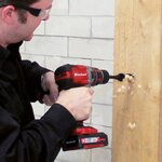 Einhell perceuse à percussion "te-cd 18 li-i brushless-solo" 18 v