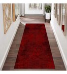 Tapis de salon FISUN 80 x 150 cm - Rouge
