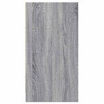 vidaXL Armoire apothicaire sonoma gris 40x41x77 5 cm bois d'ingénierie