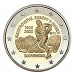 2 euros commémorative Slovaquie 2025 - Hockey sur glace.