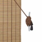 vidaXL Stores et Occultants Marron Clair 120 x 160 cm Bambou