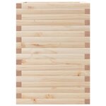 vidaXL Jardinière 50x50x68 5 cm bois de pin massif