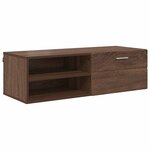 vidaXL Cabinet en Bois Chêne brun 100 5 x 39 x 30 cm Bois d'ingénierie