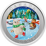 Monnaie WHIMSICAL WINTER Lenticular Cupronickel 50 Cents Canada 2026 (PRÉCOMMANDE)