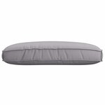vidaXL Coussin pour assise de palette Gris 120 x 80 x 12 cm