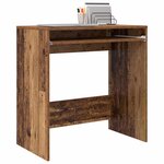 vidaXL Bureau Bois Ancien 77 5 x 43 x 79 cm Bois d'ingénierie