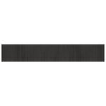 vidaXL Tapis rectangulaire gris 70x400 cm bambou