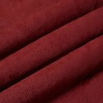 vidaXL Jeté Rouge Bordeaux 150 x 200 cm Toison