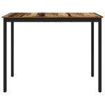 vidaXL Table de salle à manger / Table de repas Bois d'ingénierie