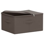 vidaXL Boîte de rangement 24 pc Tissu intissé 50 x 30 x 25 cm 37 5 L