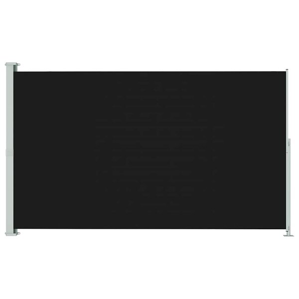 vidaXL Auvent latéral rétractable de patio 200x300 cm Noir