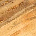 vidaXL Dessus de table Ø 60x2 5 cm rond bois de manguier massif