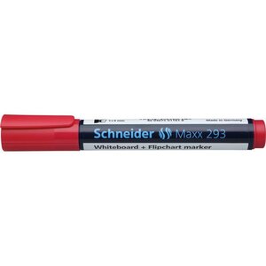 Marqueur tableau blanc Maxx 293 Pte Biseau 2-5 mm Rouge SCHNEIDER
