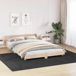 vidaXL Tapis Shaggy Anti-dérapant Gris foncé 240 x 340 cm PP