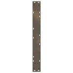 vidaXL Table à manger marron clair bois de chêne massif rectangulaire