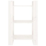 vidaXL Bibliothèque/Séparateur de pièce Blanc 60x35x91 cm Bois de pin
