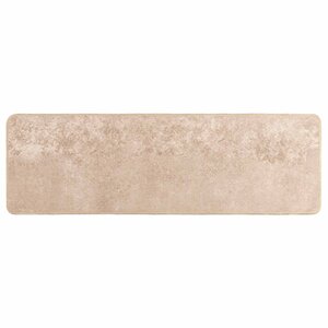 vidaXL Coureur de Tapis MARSA Beige 100 x 300 cm Polyester et PVC