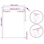 vidaXL Store enrouleur occultant jaune largeur du tissu 156 6 cm