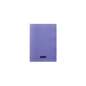 Cahier 48 pages seyès 90 g  couverture polypropylène violet  format A4 CALLIGRAPHE