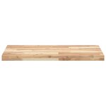 vidaXL Dessus de bureau non traité 120x50x4 cm bois d'acacia massif