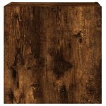 vidaXL Meubles TV muraux 2 Pièces chêne fumé 40 5x30x40cm bois ingénierie