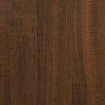 vidaXL Meuble TV chêne marron 120x34x37 cm bois d'ingénierie