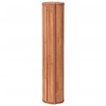 vidaXL Tapis rectangulaire marron 60x1000 cm bambou