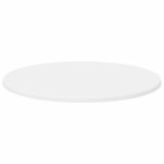 vidaXL Plateau de table Blanc 50 x 50 x 1.5 cm Bois d'ingénierie