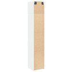 vidaXL Armoire de rangement mince blanc 40x42 5x225 cm