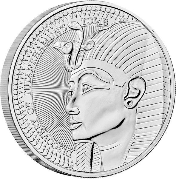 100 ans de la découverte du tombeau de Toutânkhamon - 5 Pounds 2022 BU