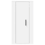 vidaXL Meuble TV mural Blanc 40x34 5x80 cm