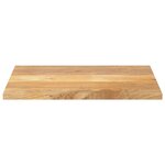 vidaXL Dessus de table 70x60x2 5 cm rectangulaire bois massif manguier
