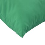 vidaXL Coussins de palette lot de 2 vert tissu