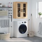 vidaXL Armoire murale chêne sonoma 69 5x34x90 cm