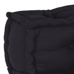 vidaXL Pouf modulaire anthracite 70x70x54 tissu