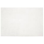 vidaXL Tapis en Fourrure Synthétique de Lapin Olite Crème 160 x 230 cm