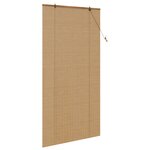 vidaXL Stores et Occultants Marron Clair 110 x 220 cm Bambou