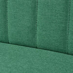 vidaXL Canapé 117x55 5x77 cm Tissu Vert