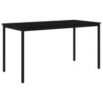 vidaXL Table de salle à manger / Table de repas Bois d'ingénierie