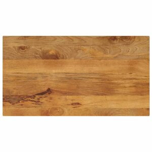 vidaXL Dessus de table 100x60x3 8cm rectangulaire bois massif manguier